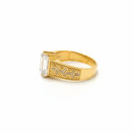 IMPERIAL PRISM MEN'S GOLD RING - 22K JEWELLERY