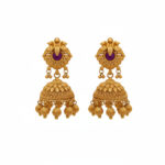 NEELAM PUSHPA GOLD JHUMKAS- 22K JEWELLERY