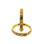 ROSE WHISPER  GOLD BANGLE - 22K JEWELLERY