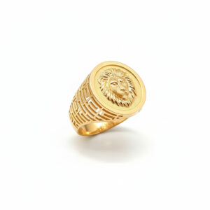 Lioncrest Men's Gold Ring - 22K Jewellery