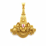 SUVARNA BALAJI GOLD PENDANT - 22K JEWELLERY