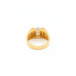 REGAL PILLAR MEN'S GOLD RING - 22K JEWELLERY