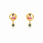 MAYURA ANAYA GOLD PENDANT SET - 22K JEWELLERY