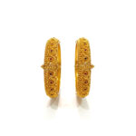 RAJWADI CHAKRA GOLD BANGLES - 22K JEWELLERY
