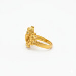 Ganadhipa Divine Men's Gold Ring - 22K Jewellery