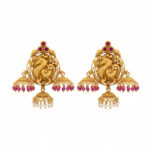 MANGALA VINAYAK GOLD JHUMKI- 22K JEWELLERY