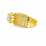 ROYAL GLEAM CZ GOLD RING - 22K JEWELLERY