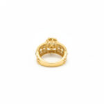 ROYAL GLEAM CZ GOLD RING - 22K JEWELLERY