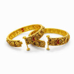 VAIBHAV REKHA GOLD BANGLES - 22K JEWELLERY