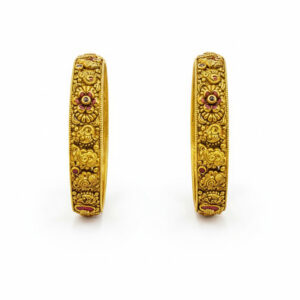 VAIBHAV REKHA GOLD BANGLES - 22K JEWELLERY