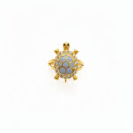 Turtle Crest Men's Gold Ring - 22K Jewellery
