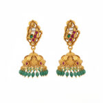 MAYURA SHOBHA TEMPLE JHUMKAS- 22K JEWELLERY