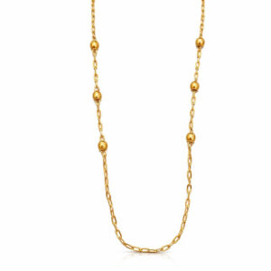 BEADLINE GRACE GOLD CHAIN- 22K JEWELLERY