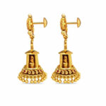 DIVYA DEEPA TEMPLE JHUMKAS- 22K JEWELLERY