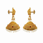 AAROHI RATNA GOLD JHUMKAS-22K JEWELLERY