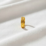 FLOWLINE ELEGANCE MEN'S GOLD RING - 22K JEWELLERY