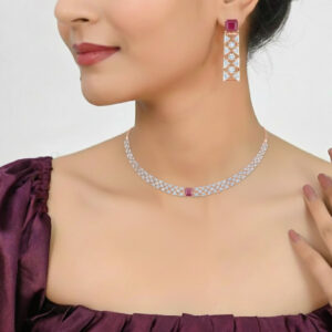 Blush Bloom Diamond Set - 18K Jewellery