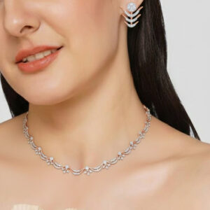 Whispering Vines Diamond Set - 18K Jewellery