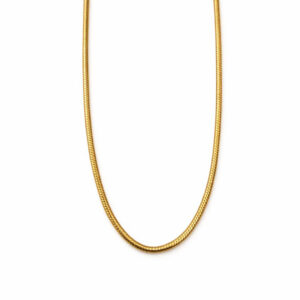SILK FLOW GOLD CHAIN- 22K JEWELLERY