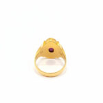 Coral Crest Men's Gold Ring - 22K Jewellery