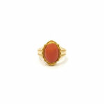 Coral Crest Men's Gold Ring - 22K Jewellery