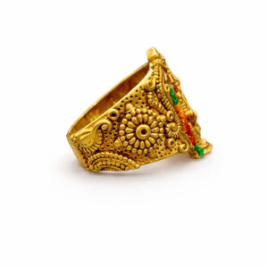 SRI HARI ANUGRAHA MEN'S GOLD RING - 22K JEWELLERY