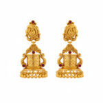 SWARNA VIRAASAT GOLD JHUMKAS- 22K JEWELLERY