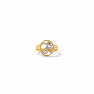 CELESTIAL ORBIT MEN'S GOLD RING - 22K JEWELLERY