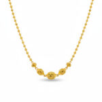 GOLDEN AURA BEAD CHAIN- 22K JEWELLERY