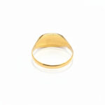 Verdant Trinity Eye Gold Ring - 22K Jewellery