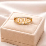 Timeless Love Gold Ring - 22K Jewellery