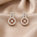 Radiant Hoop Diamond Earrings - 18K Jewellery