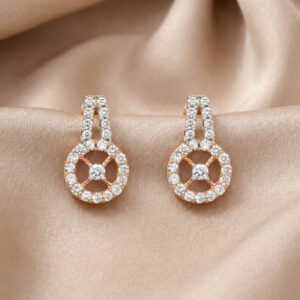 Radiant Hoop Diamond Earrings - 18K Jewellery