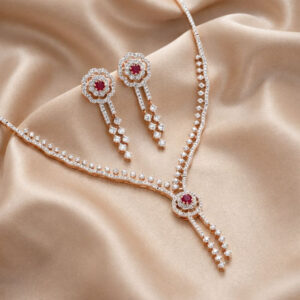 Majestic Maven Diamond Set- 18K Jewellery