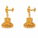 SWARNA VIRAASAT GOLD JHUMKAS- 22K JEWELLERY