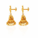SAMPADA HERITAGE GOLD JHUMKAS- 22K JEWELLERY