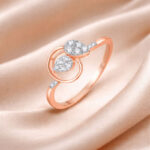 Dewdrop Embrace Diamond Ring - 18K Jewellery