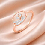 Clover Kiss Diamond Ring - 18K Jewellery