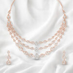 Azure Strings Diamond Set- 18K Jewellery