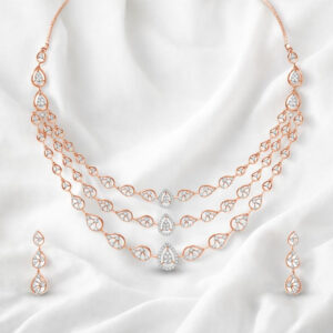 Azure Strings Diamond Set- 18K Jewellery