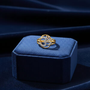 CELESTIAL ORBIT MEN'S GOLD RING - 22K JEWELLERY