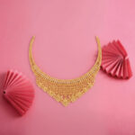 Regal Heritage Gold Choker - 22K Jewellery