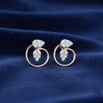 Dewdrop Embrace Diamond Studs - 18K Jewellery