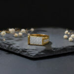 HORIZON LOOP MEN'S GOLD RING - 22K JEWELLERY