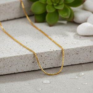 REGAL BOX GOLD CHAIN- 22K JEWELLERY