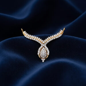 Infinity Spark Diamond Pendant - 18K Jewellery