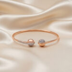 Elegant Sparkling Diamond Bracelet- 18K Jewellery