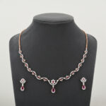 Regal Ripple Diamond Set  - 18K Jewellery