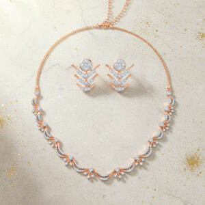 Whispering Vines Diamond Set - 18K Jewellery