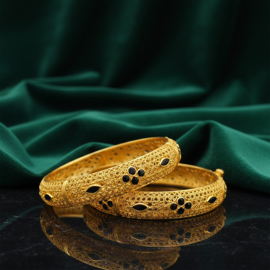 SUVARNA JAAL GOLD BANGLE - 22K JEWELLERY SUVARNA JAAL GOLD BANGLE - 22K JEWELLERY